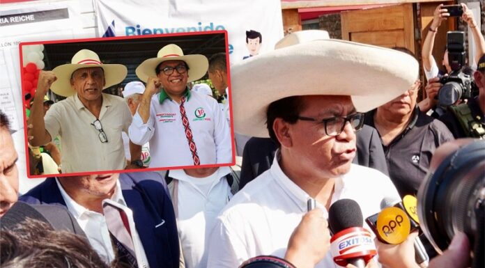 Roberto Sánchez intenta marcar distancia de su aliado Antauro Humala
