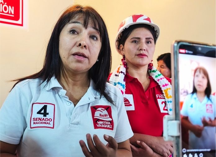 Mirtha Vásquez afirma que iniciaron proceso sancionador contra Amador Vilcatoma