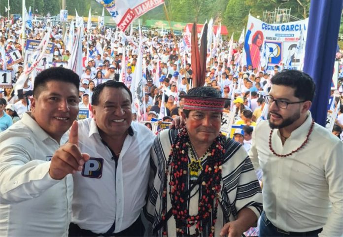 Walter Conovilca resalta multitudinario mitin de José Luna en La Merced