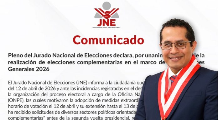 JNE declara inviable la realización de elecciones complementarias en Lima