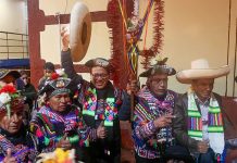 Roberto Sánchez recorre Huancavelica donde JP ganó todos los escaños a diputados y senador