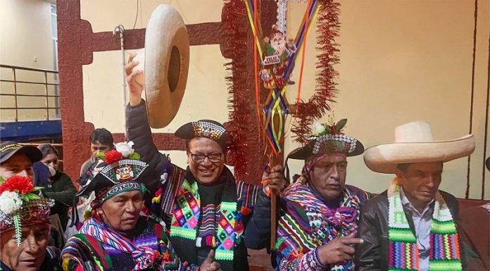 Roberto Sánchez recorre Huancavelica donde JP ganó todos los escaños a diputados y senador