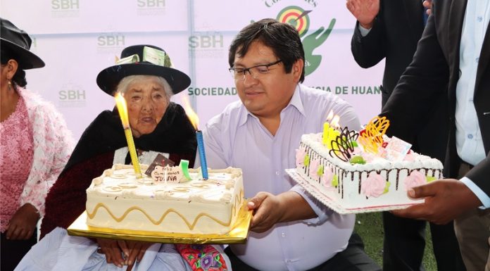 Beneficencia de Huancayo celebra 116 años de su beneficiaria más longeva