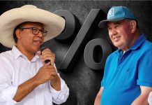 Se reduce el margen entre Roberto Sánchez y Rafael López Aliaga