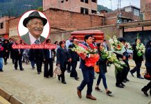 A 18 días de haber sufrido un accidente, sepultan a exalcalde de Hualhuas