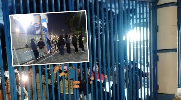 El primer día de clases estudiantes de derecho toman local de UNCP