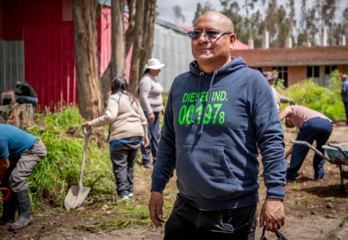 Rafael Meza convierte la campaña en trabajo real junto al distrito de El Tambo