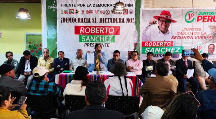 JP hace alianza con grupo políticos de mínima representación en Junín