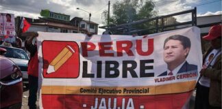 Perú Libre presentará candidatos solo en tres localidades de Junín