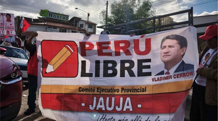 Perú Libre presentará candidatos solo en tres localidades de Junín