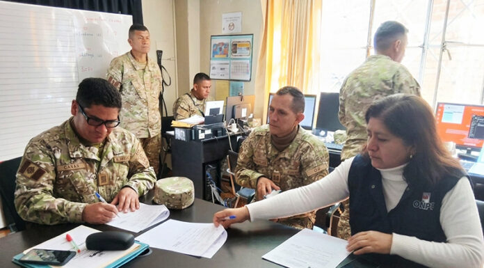 ONPE coordina con FFAA y PNP medidas de seguridad para Elecciones Primarias en Junín