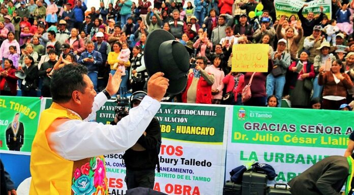 Última audiencia pública de alcalde de El Tambo costará 30,900 soles