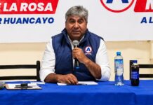 Julio De la Rosa confirma su candidatura y defiende designación del hermano de Arnoldo Mallma