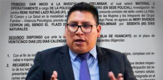 Disponen investigación preliminar contra gerente de Huancayo por violencia psicológica