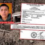 Pericia practicada en sobreviviente de Colcabamba arroja negativo para manipulación de droga