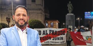 César Vásquez-Caicedo: «No vamos a parar hasta que se anulen las elecciones»