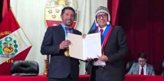 Cerrón declarado Huésped Ilustre y defensor de la educación universitaria en Junín