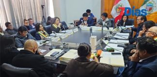 Llallico asiste a reunión en el Congreso, aun como alcalde, y Concejo sesiona sin él