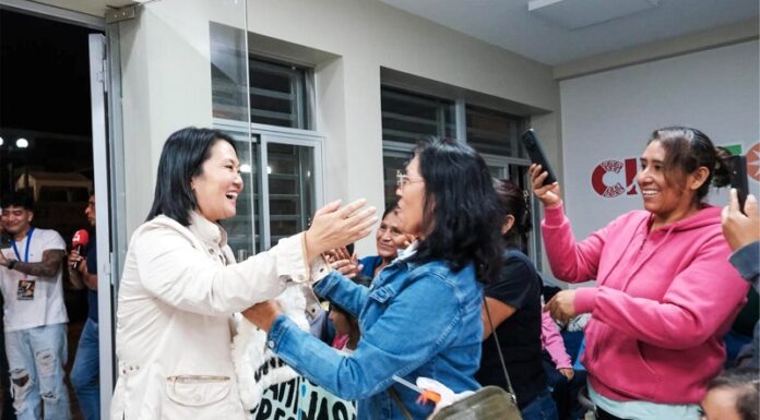 Visita de Keiko Fujimori al Valle del Mantaro acabará con un mitin en Huancayo
