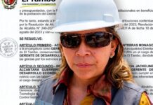Alcalde de El Tambo, en su hora undécima, designa a Patricia Guerrero como gerente