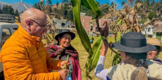 En el aniversario de Cochas Chico: Rafael Meza resalta el papel del campesinado para la alimentación