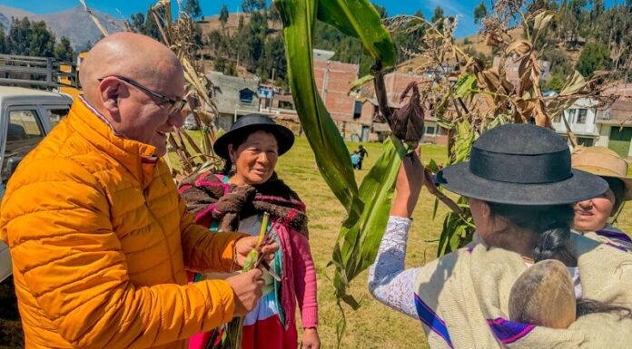 En el aniversario de Cochas Chico: Rafael Meza resalta el papel del campesinado para la alimentación