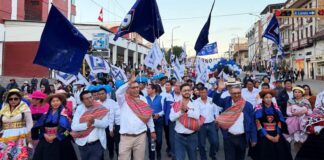 Podemos Perú, el único partido que logra presentar el 100% de listas para Junín