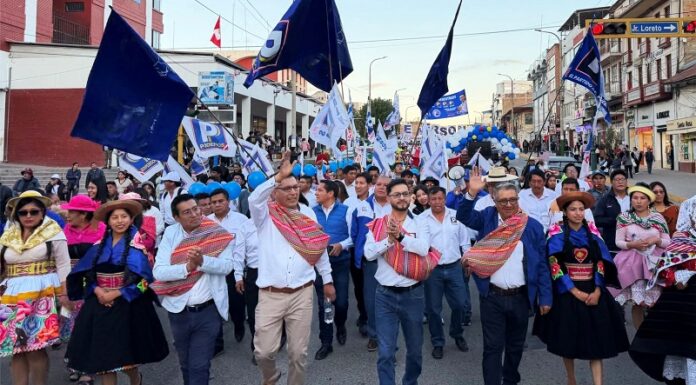 Podemos Perú, el único partido que logra presentar el 100% de listas para Junín