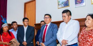 Mesa de trabajo para garantizar 600 millones pra la carretera central y defensa de límites de Junín