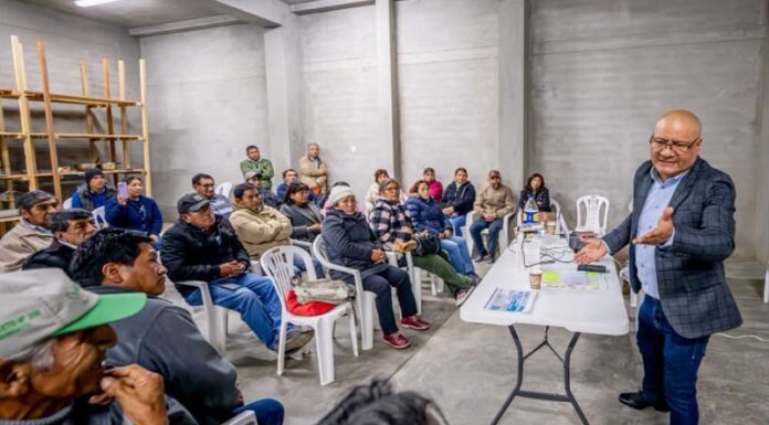 Rafael Meza se compromete con la continuidad para proyectos e inversiones en El Tambo