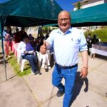 Papás de asociación de vivienda Fonavi respaldan propuestas de Rafael Meza sobre seguridad y limpieza pública