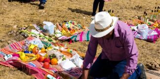 Chamanes convierten a los cerros Chonta y Gorila en nuevos puntos de ‘pagos a la tierra’