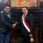 Gobernador presenta pedido de obras a Balcázar, quien dejará el cargo dentro de 4 días