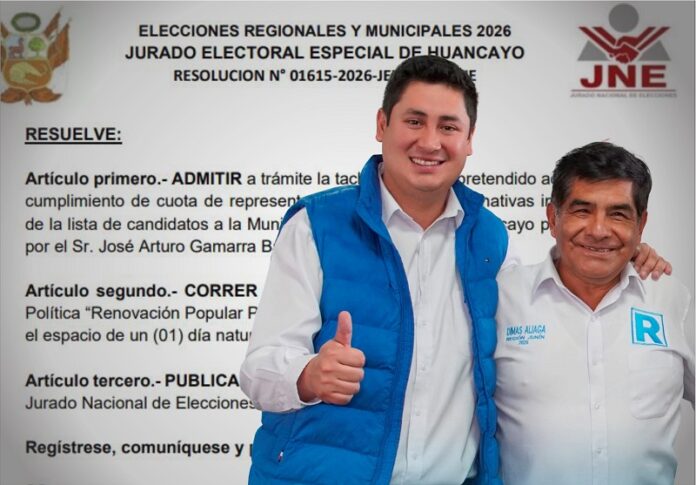 Presentan tacha contra candidato a Huancayo por incumplimiento de cuota en su lista