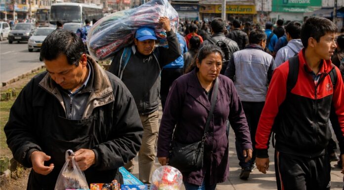 El 40.4% de los trabajadores de Huancayo está en estado de vulnerabilidad