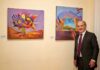 Gustavo Puente Avellaneda expone sus pinturas en Italia