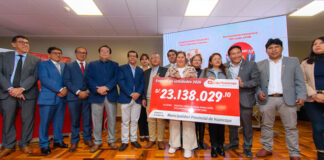Caja Huancayo transfiere S/ 23.1 millones en utilidades a la municipalidad de Huancayo para financiar obras públicas