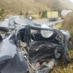 Tres víctimas, entre ellas un niño de 7 años, en triple choque en la Carretera Central