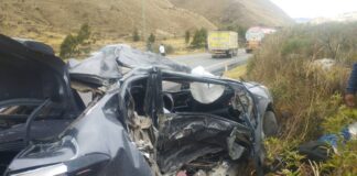 Tres víctimas, entre ellas un niño de 7 años, en triple choque en la Carretera Central