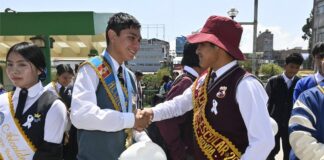 Alcaldes escolares de Huancayo se unen para construir una educación sin violencia