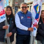 Héctor Melgar «Barbachita» inicia «caminata de la esperanza» por El Tambo