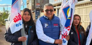 Héctor Melgar «Barbachita» inicia «caminata de la esperanza» por El Tambo