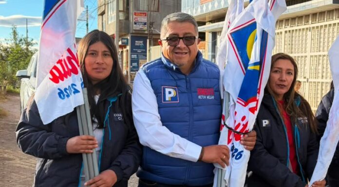 Héctor Melgar «Barbachita» inicia «caminata de la esperanza» por El Tambo