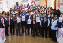 Con firma de candidatos a la alcaldía de Jauja respaldan agenda política de mujeres rurales y campesinas