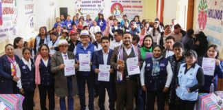 Con firma de candidatos a la alcaldía de Jauja respaldan agenda política de mujeres rurales y campesinas