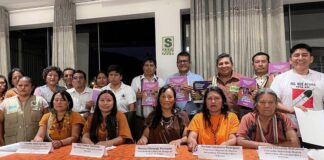 Candidatos a Satipo firman compromisos con la Agenda Política por los Derechos de las Mujeres