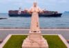 Un legado que permanece: Caja Huancayo financia escultura monumental del Papa León XIV en el Callao