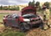 Hermanos que viajaban para visitar a su padre enfermo se accidentan, uno muere