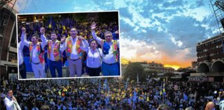 Miles acompañaron a Fernando Orihuela en cierre de campaña en Huancayo