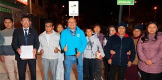 Rafael Meza recoge la agenda de los vecinos de la Av. Circunvalación y fija compromisos para la próxima gestión